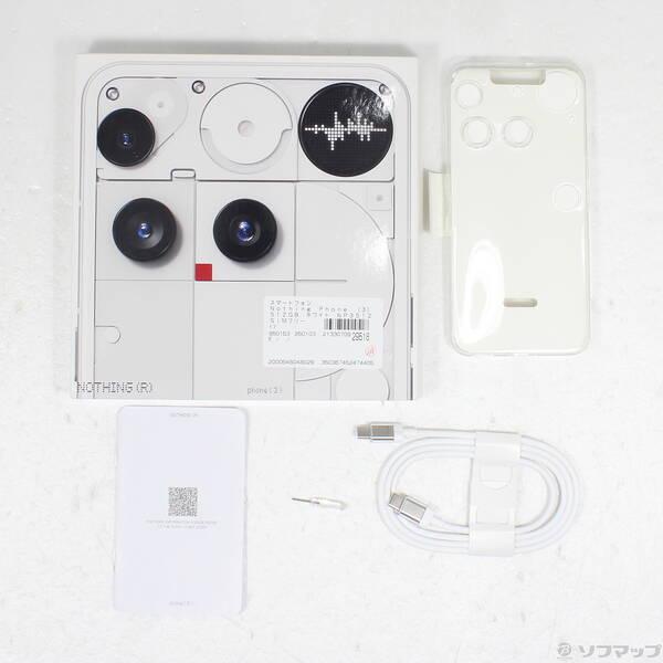 〔中古〕Nothing Nothing Phone (3) 512GB ホワイト NP3512 SIMフリー〔198-ud〕 |  | 04