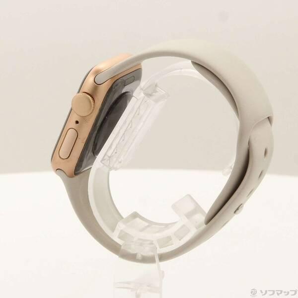 〔中古〕Apple(アップル) Apple Watch SE 第1世代 GPS 40mm ゴールドアルミニウムケース スターライトスポーツバンド〔305-ud〕 |  | 01
