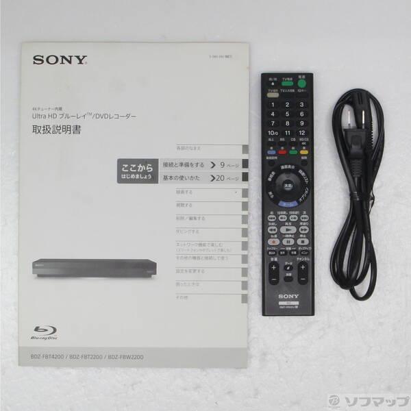 〔中古〕SONY(ソニー) 〔中古品〕 ブルーレイレコーダー BDZ-FBW2200 ［2TB ／2番組同時録画 ／BS・CS 4Kチューナー内蔵］〔198-ud〕 |  | 04