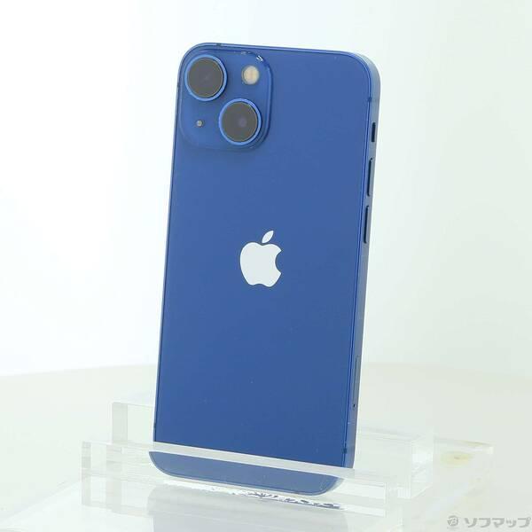 〔中古〕Apple(アップル) iPhone13 mini 128GB ブルー MLJH3J／A SIMフリー〔198-ud〕 | 