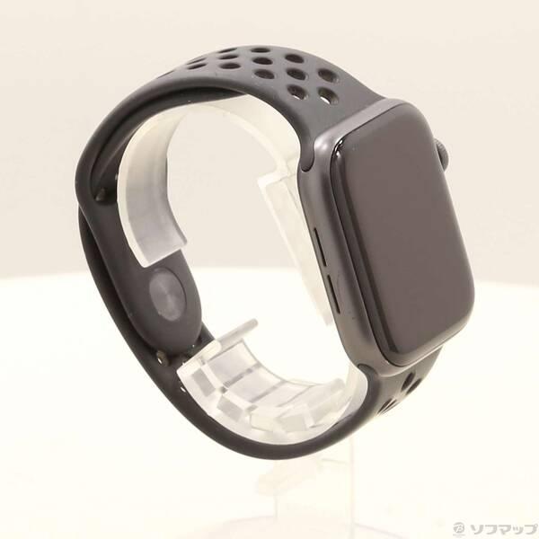 〔中古〕Apple(アップル) Apple Watch Series 4 Nike+ GPS 44mm スペースグレイアルミニウムケース アンスラサイト／ブラックNikeスポーツバンド〔198-ud〕 |  | 03