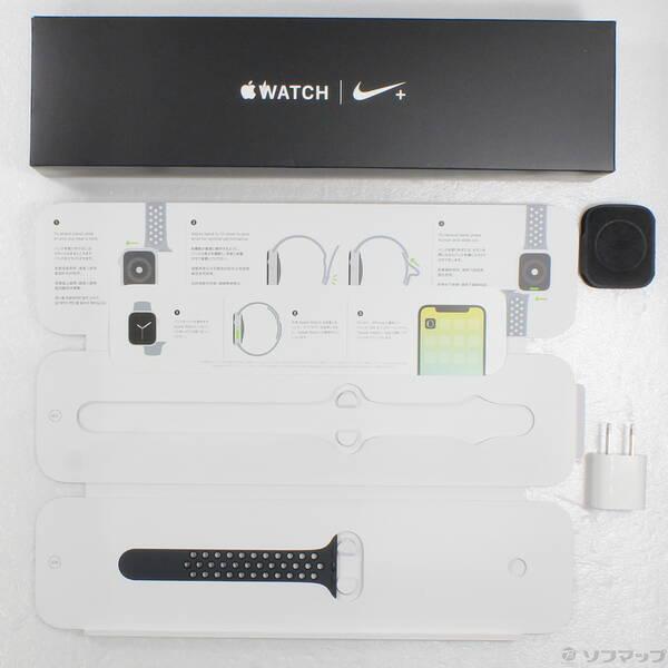 〔中古〕Apple(アップル) Apple Watch Series 4 Nike+ GPS 44mm スペースグレイアルミニウムケース アンスラサイト／ブラックNikeスポーツバンド〔198-ud〕 |  | 04