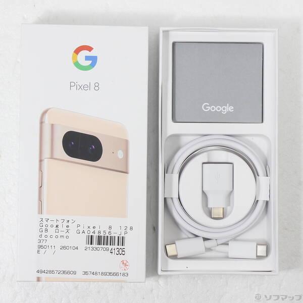 〔中古〕GOOGLE(グーグル) Google Pixel 8 128GB ローズ GA04856-JP docomo SIMフリー〔262-ud〕 |  | 04