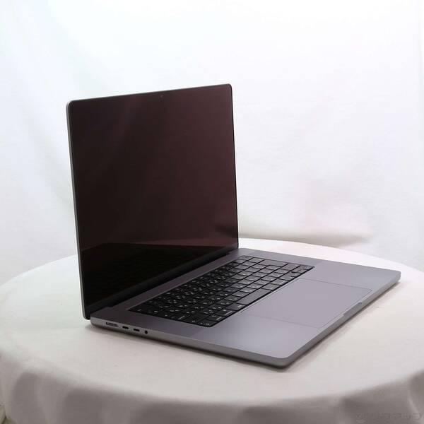 〔中古〕MacBook Pro 16.2-inch Late-2021 MK1A3J／A Apple M1 Max 10コアCPU_32コアGPU 64GB SSD1TB スペースグレイ 〔14.7 Sonoma〕〔262-ud〕 |  | 03