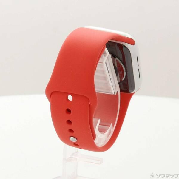 〔中古〕Apple(アップル) Apple Watch Series 6 GPS 40mm シルバーアルミニウムケース レッドスポーツバンド〔352-ud〕 |  | 02