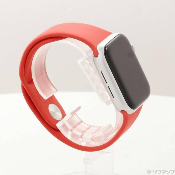 〔中古〕Apple(アップル) Apple Watch Series 6 GPS 40mm シルバーアルミニウムケース レッドスポーツバンド〔352-ud〕 |  | 03