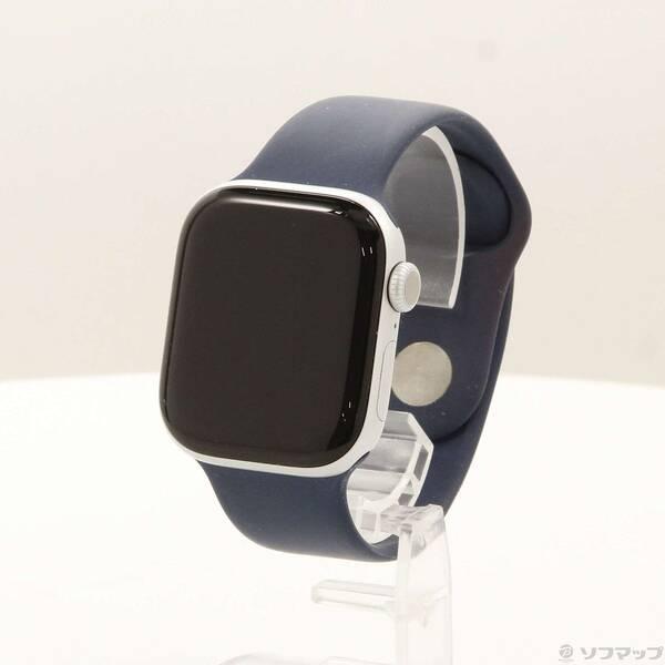 〔中古〕Apple(アップル) Apple Watch Series 10 GPS 42mm シルバーアルミニウムケース デニムスポーツバンド〔262-ud〕 | 
