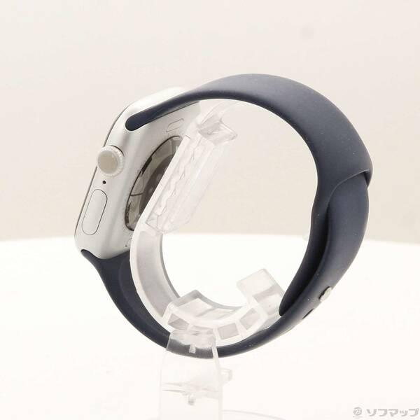 〔中古〕Apple(アップル) Apple Watch Series 10 GPS 42mm シルバーアルミニウムケース デニムスポーツバンド〔262-ud〕 |  | 01