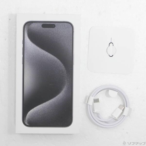 〔中古〕Apple(アップル) iPhone15 Pro Max 1TB ブラックチタニウム MU6Y3J／A SIMフリー〔377-ud〕 |  | 04