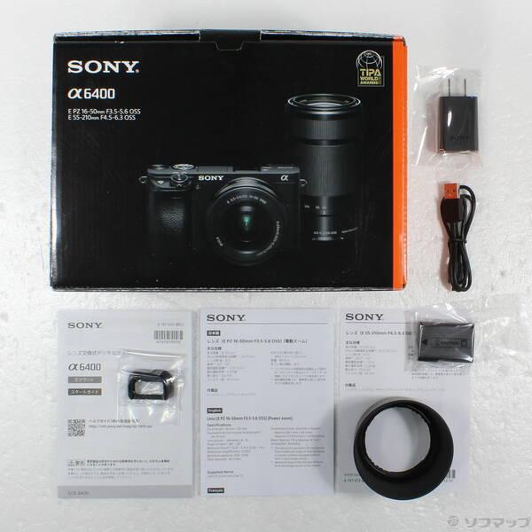 〔中古〕SONY(ソニー) α6400 ILCE-6400Y ダブルズームレンズキット ブラック〔276-ud〕 |  | 05