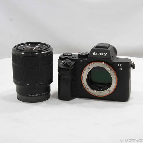 〔中古〕SONY(ソニー) α7II ズームレンズキット ILCE-7M2K〔276-ud〕 | 