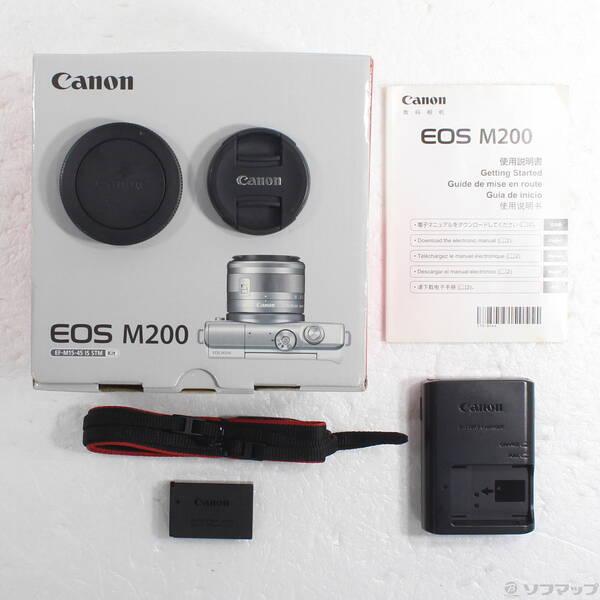 〔中古〕Canon(キヤノン) EOS M200 EF-M15-45 IS STM レンズキット ホワイト〔262-ud〕 |  | 05