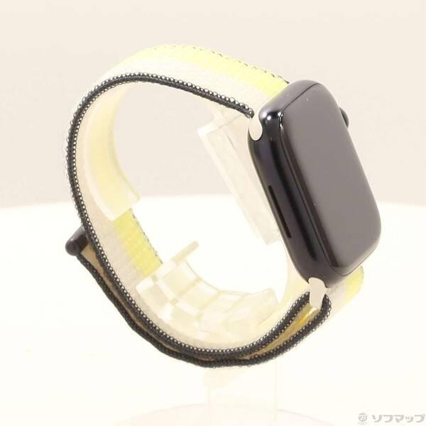 〔中古〕Apple(アップル) Apple Watch Series 7 GPS 41mm ミッドナイトアルミニウムケース オートミルク／レモンゼストスポーツループ〔198-ud〕 |  | 03