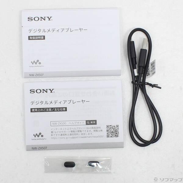 〔中古〕SONY(ソニー) WALKMAN ZX500シリーズ メモリ64GB ブラック NW-ZX507 B〔349-ud〕 |  | 04