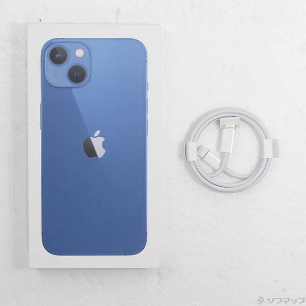 〔中古〕Apple(アップル) iPhone13 256GB ブルー MLNM3J／A SIMフリー〔352-ud〕 |  | 04