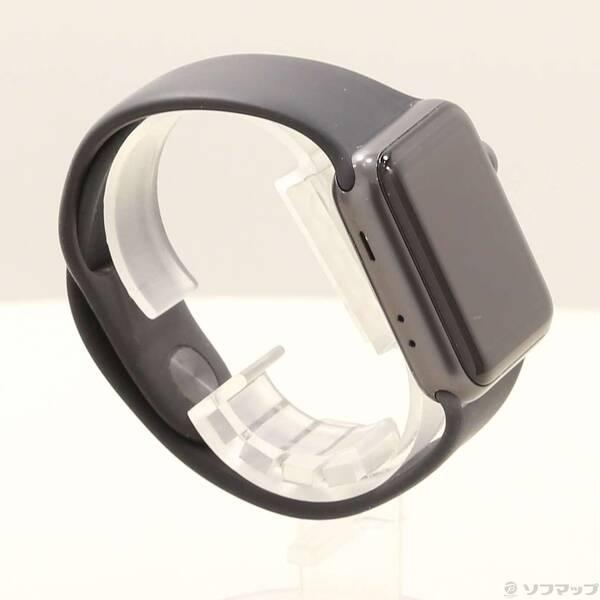 〔中古〕Apple(アップル) Apple Watch Series 3 GPS 38mm スペースグレイアルミニウムケース ブラックスポーツバンド〔198-ud〕 |  | 03