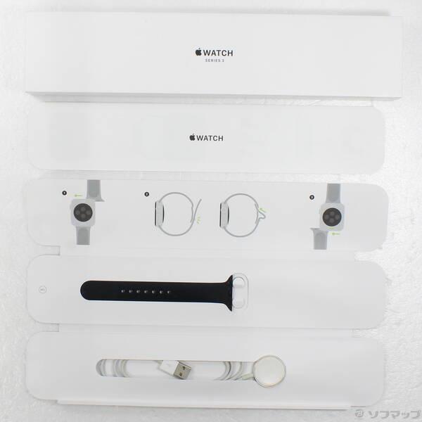 〔中古〕Apple(アップル) Apple Watch Series 3 GPS 38mm スペースグレイアルミニウムケース ブラックスポーツバンド〔198-ud〕 |  | 04