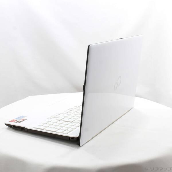 〔中古〕FUJITSU(富士通） LIFEBOOK AH76／E1 FMVA76E1WB プレミアムホワイト 〔Windows 10〕〔295-ud〕 |  | 01
