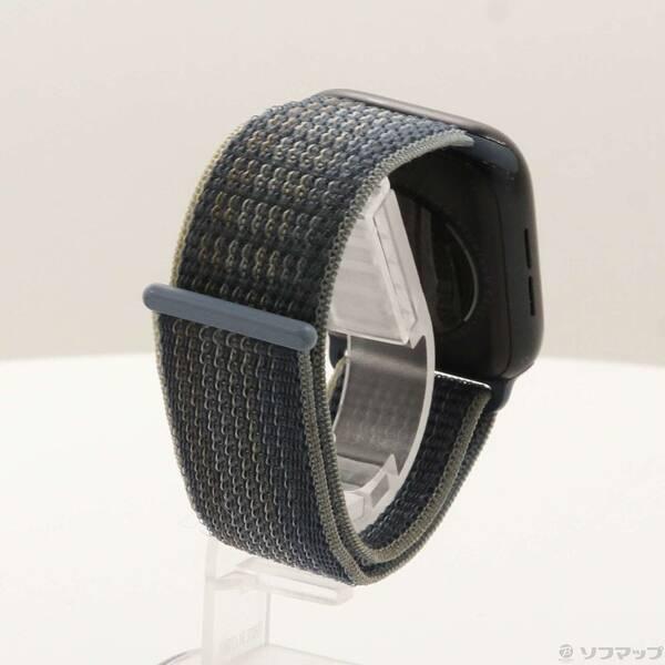 〔中古〕Apple(アップル) Apple Watch SE 第2世代 GPS 44mm ミッドナイトアルミニウムケース ストームブルースポーツループ〔305-ud〕 |  | 02