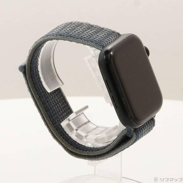 〔中古〕Apple(アップル) Apple Watch SE 第2世代 GPS 44mm ミッドナイトアルミニウムケース ストームブルースポーツループ〔305-ud〕 |  | 03