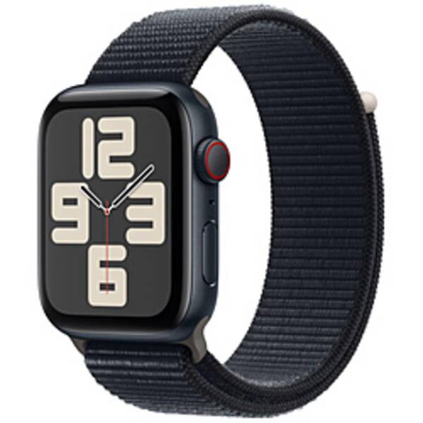 〔中古〕Apple(アップル) Apple Watch SE 第2世代 GPS + Cellular 44mm ミッドナイトアルミニウムケース ミッドナイトスポーツループ〔344-ud〕 | 