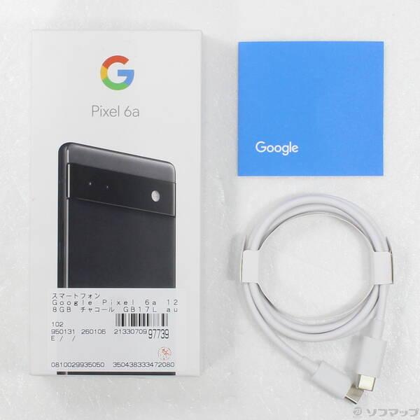 〔中古〕GOOGLE(グーグル) Google Pixel 6a 128GB チャコール GB17L au SIMフリー〔368-ud〕 |  | 04
