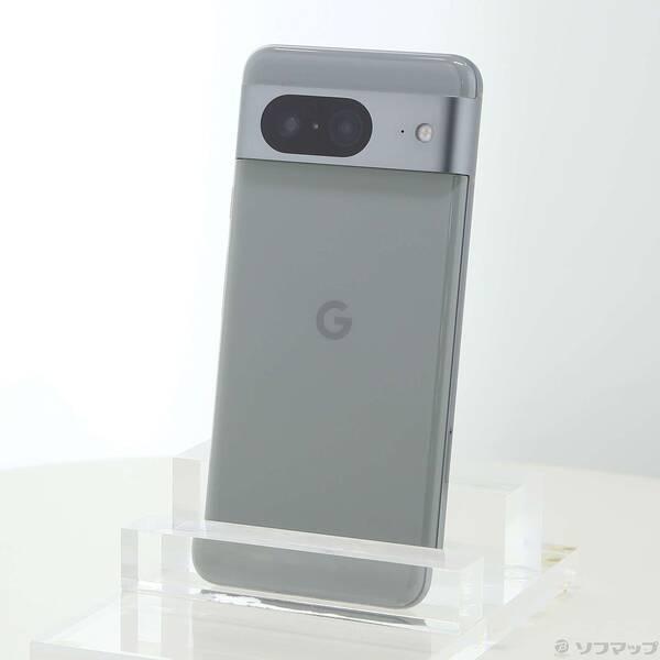 〔中古〕GOOGLE(グーグル) Google Pixel 8 128GB ヘーゼル GA048 au SIMフリー〔352-ud〕 | 