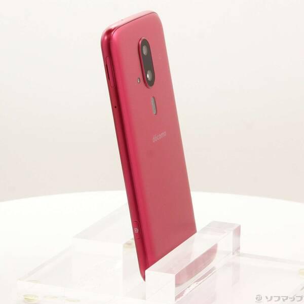 中古〕FCNT らくらくスマートフォン 128GB ピンク F-53E docomo SIM
