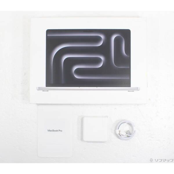 〔中古〕〔展示品〕 MacBook Pro 14.2-inch Late-2023 MRX73J／A Apple M3 Pro 12コアCPU_18コアGPU 18GB SSD1TB シルバー 〔15.7 Sequoia〕〔258-ud〕 |  | 04