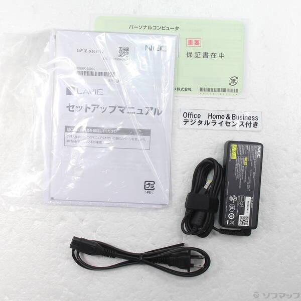 〔中古〕NEC(エヌイーシー) 〔展示品〕 LAVIE N16 PC-N1675KAL ネイビーブルー〔262-ud〕 |  | 04