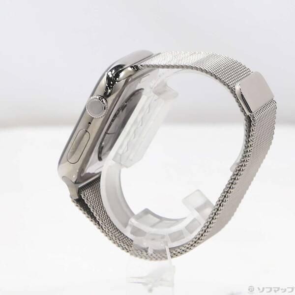 〔中古〕Apple(アップル) Apple Watch Series 11 GPS + Cellular 46mm ナチュラルチタニウムケース ナチュラルミラネーゼループ〔258-ud〕 |  | 01