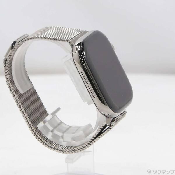 〔中古〕Apple(アップル) Apple Watch Series 11 GPS + Cellular 46mm ナチュラルチタニウムケース ナチュラルミラネーゼループ〔258-ud〕 |  | 03