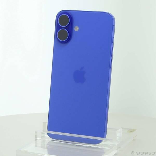 〔中古〕Apple(アップル) iPhone16 Plus 128GB ウルトラマリン MXVE3J／A SIMフリー〔352-ud〕 | 