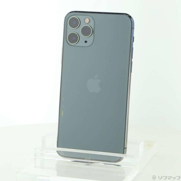 〔中古〕Apple(アップル) iPhone11 Pro 256GB ミッドナイトグリーン MWCC2J／A SIMフリー〔344-ud〕 | 