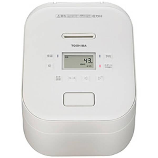 〔中古〕TOSHIBA(東芝) 〔展示品〕 炊飯ジャー ホワイト RC-10FPW(W) ［5.5合 ／圧力IH］〔198-ud〕 | 