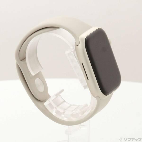 〔中古〕Apple(アップル) Apple Watch Series 8 GPS 45mm スターライトアルミニウムケース スターライトスポーツバンド〔276-ud〕 |  | 03