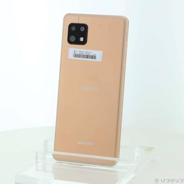 〔中古〕SHARP(シャープ) AQUOS sense6 64GB ライトカッパー SH-RM19 楽天 SIMフリー〔196-ud〕 | 