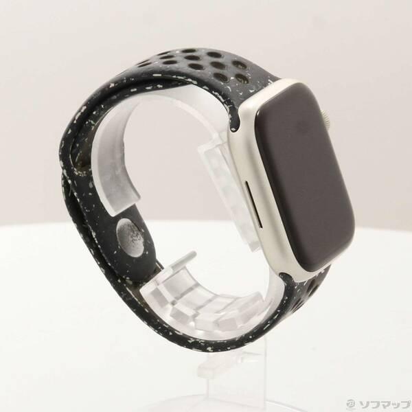 〔中古〕Apple(アップル) Apple Watch Series 9 GPS 45mm スターライトアルミニウムケース ミッドナイトスカイNikeスポーツバンド〔377-ud〕 |  | 03