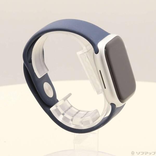 〔中古〕Apple(アップル) Apple Watch Series 9 GPS 41mm シルバーアルミニウムケース ストームブルースポーツバンド〔198-ud〕 |  | 03