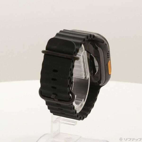 〔中古〕Apple(アップル) Apple Watch Ultra 2 GPS + Cellular 49mm ブラックチタニウムケース ブラックオーシャンバンド〔297-ud〕 |  | 02
