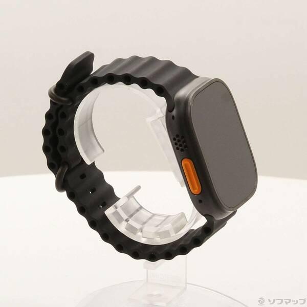 〔中古〕Apple(アップル) Apple Watch Ultra 2 GPS + Cellular 49mm ブラックチタニウムケース ブラックオーシャンバンド〔297-ud〕 |  | 03