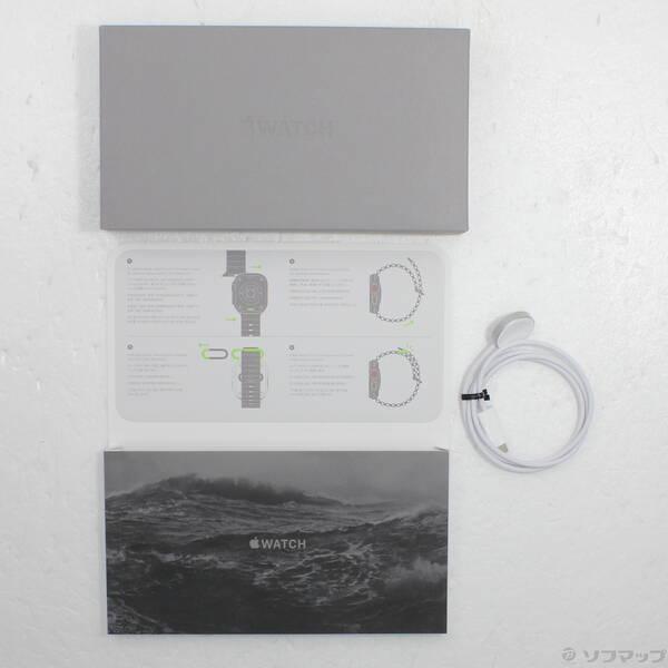 〔中古〕Apple(アップル) Apple Watch Ultra 2 GPS + Cellular 49mm ブラックチタニウムケース ブラックオーシャンバンド〔297-ud〕 |  | 04