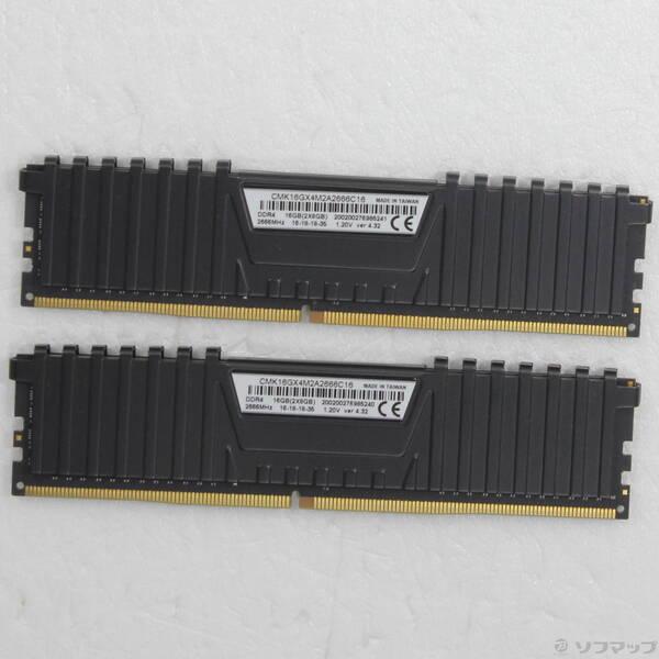 〔中古〕CORSAIR CMK16GX4M2A2666C16 16GB 8GB×2枚組〔305-ud〕 | 