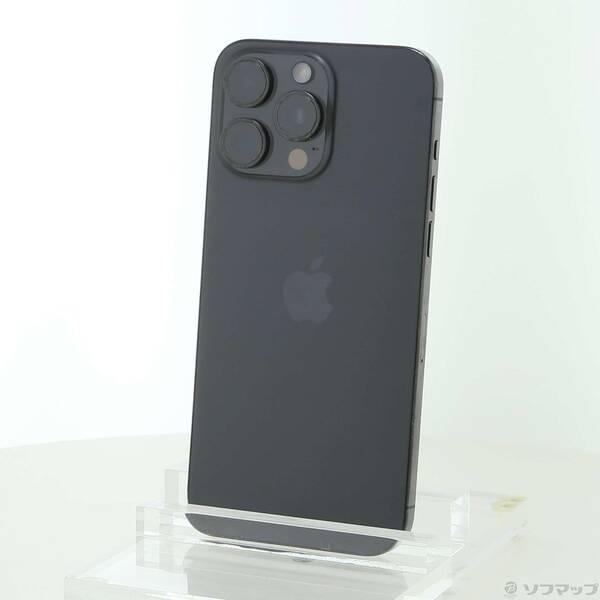 〔中古〕Apple(アップル) iPhone15 Pro Max 512GB ブラックチタニウム MU6U3J／A SIMフリー〔198-ud〕 | 