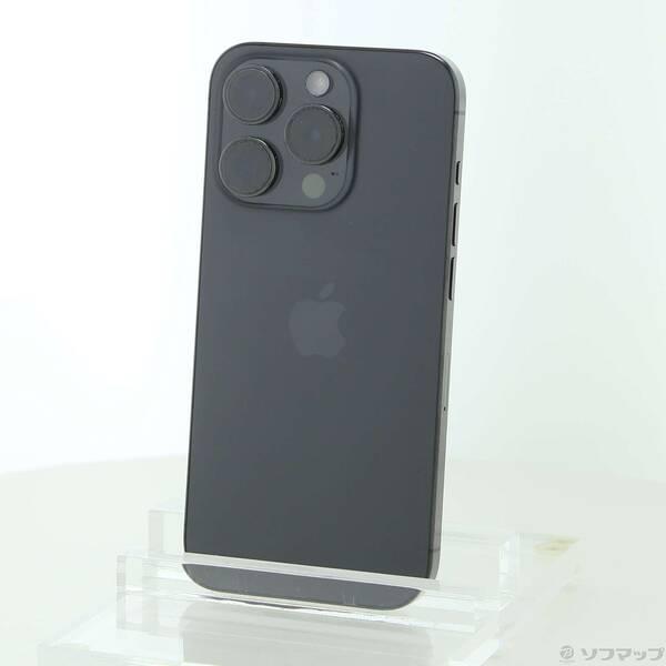〔中古〕Apple(アップル) iPhone15 Pro 256GB ブラックチタニウム MTUC3J／A SIMフリー〔269-ud〕 | 