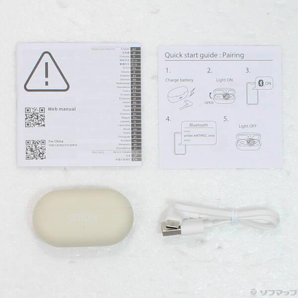 〔中古〕ambie(アンビー) ambie sound earcuffs Flamingo×Beige フラミンゴ×ベージュ AM-TW02／FBC〔377-ud〕 |  | 04