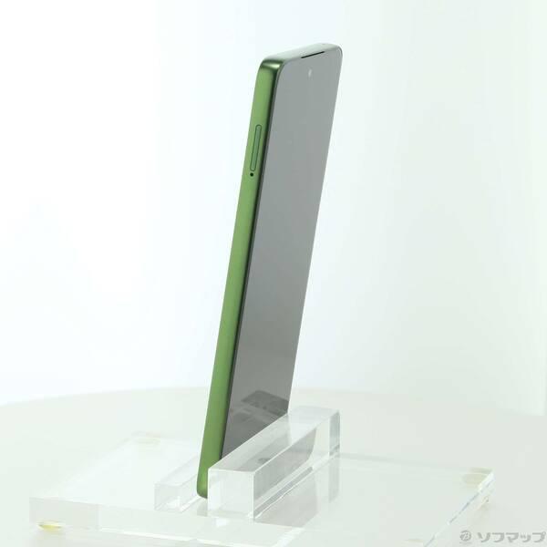 中古〕Motorola(モトローラ) moto g66y 5G 128GB ディルグリーン