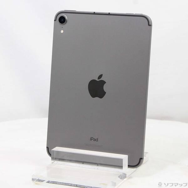 〔中古〕Apple(アップル) iPad mini 第6世代 64GB スペースグレイ MK893J／A SIMフリー〔371-ud〕 | 