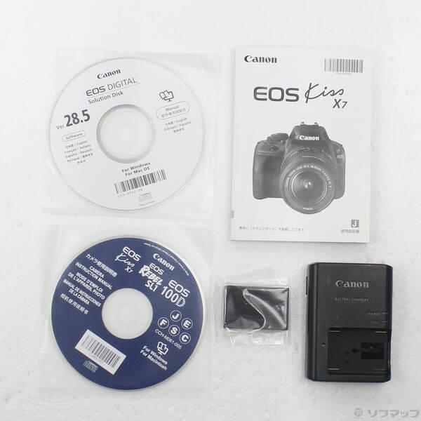 〔中古〕Canon(キヤノン) EOS Kiss X7 ボディ ブラック〔262-ud〕 |  | 05