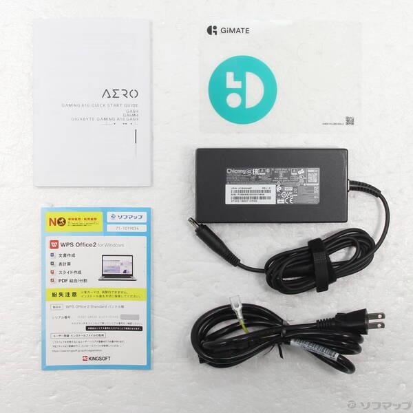 〔中古〕GIGABYTE(ギガバイト) GAMING A16 CMHI2JP894SP ブラックスチール〔198-ud〕 |  | 04